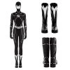 OneHeroSuits Costumes Meena Dhawan Cosplay Boots Black Flash Top Level Shoes