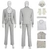 OneHeroSuits Moon Knight Cosplay Costumes Mr Knight White Suits With Mask
