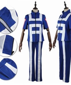 OneHeroSuits Animation My Hero Academia Cosplay Costume Academia Izuku School Gymnastics Suit