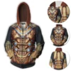 OneHeroSuits Cozy Hoodies Mysterio Hoodie Far From Home Mysterio Creative Printed Zip-Up Hooded Sweatshirt