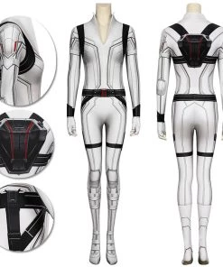 1herosuits Natasha Romanoff Spandex White Cosplay Costumes Black Widow 3D Printed Cosplay Suit