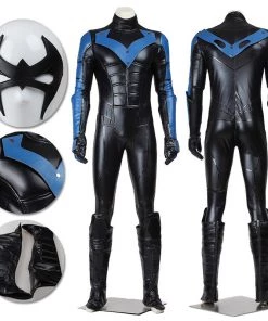 OneHeroSuits Nightwing Dick Grayson Cosplay Costume Batman Movie Suit Costumes