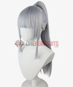 OneHeroSuits Costumes Genshin Impact Ayaka Kamisato Cosplay Wig