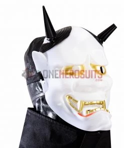 OneHeroSuits Ghostwire Tokyo Cosplay Costumes Hannya Black Suits