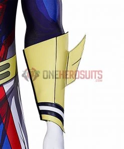 OneHeroSuits All Might Cosplay Costumes My Hero Academia Blue Bodysuit