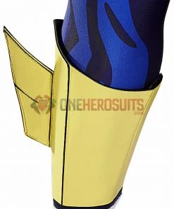 OneHeroSuits All Might Cosplay Costumes My Hero Academia Blue Bodysuit