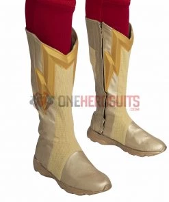 OneHeroSuits The Flash S8 Barry Allen Cosplay Costumes With Golden Boots