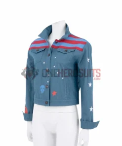 OneHeroSuits Doctor Strange 2 Cosplay Costumes Miss America Blue Coat