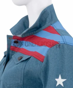 OneHeroSuits Doctor Strange 2 Cosplay Costumes Miss America Blue Coat