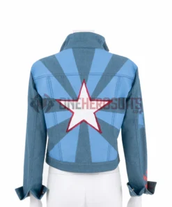 OneHeroSuits Doctor Strange 2 Cosplay Costumes Miss America Blue Coat