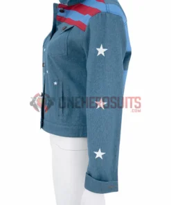 OneHeroSuits Doctor Strange 2 Cosplay Costumes Miss America Blue Coat