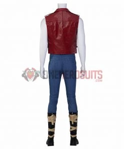 OneHeroSuits Thor 4 Love And Thunder Cosplay Costumes Red Vest Top Level Suits