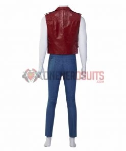 OneHeroSuits Thor 4 Love And Thunder Cosplay Costumes Red Vest Top Level Suits