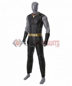 OneHeroSuits Thor 4 Cosplay Costumes Fur Collar Black Top Level Suits