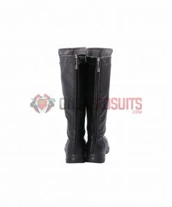 OneHeroSuits Thor 4 Cosplay Boots Fur Collar Black Top Level Shoes Costumes