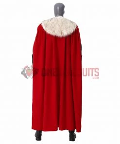 OneHeroSuits Thor 4 Cosplay Costumes Fur Collar Black Top Level Suits