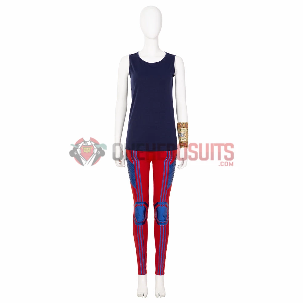 OneHeroSuits Ms. Marvel Cosplay Costumes Kamala Top Level Suits With Helmet 11 OneHeroSuits Ms. Marvel Cosplay Costumes Kamala Top Level Suits With Helmet