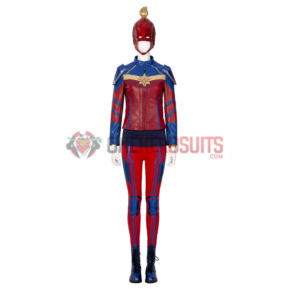 OneHeroSuits Ms. Marvel Cosplay Costumes Kamala Top Level Suits With Helmet 3 OneHeroSuits Ms. Marvel Cosplay Costumes Kamala Top Level Suits With Helmet
