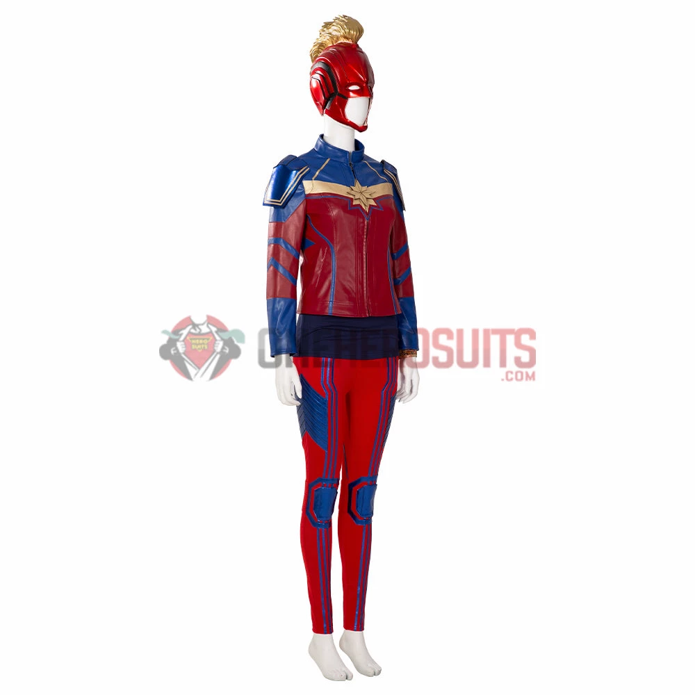 OneHeroSuits Ms. Marvel Cosplay Costumes Kamala Top Level Suits With Helmet 9 OneHeroSuits Ms. Marvel Cosplay Costumes Kamala Top Level Suits With Helmet