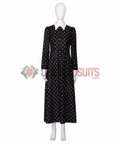 OneHeroSuits The Addams Family Cosplay Costume Wednesday Addams Dress Costumes