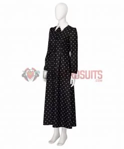 OneHeroSuits The Addams Family Cosplay Costume Wednesday Addams Dress Costumes