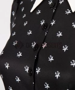 OneHeroSuits The Addams Family Cosplay Costume Wednesday Addams Dress Costumes