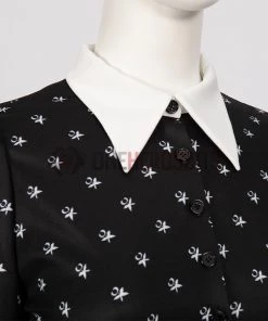 OneHeroSuits The Addams Family Cosplay Costume Wednesday Addams Dress Costumes