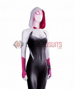 OneHeroSuits Across The Spider-Verse Cosplay Costumes Gwen Stacy Cotton Jumpsuits