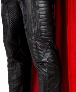 OneHeroSuits Thor 4 Cosplay Costumes With Fur Collar Black Suits