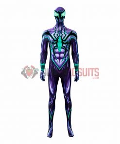 OneHeroSuits The Scarlet Spiderman Cosplay Costumes Chasm Ben Reilly Bodysuits