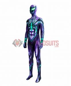 OneHeroSuits The Scarlet Spiderman Cosplay Costumes Chasm Ben Reilly Bodysuits