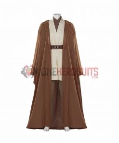 OneHeroSuits Obi-Wan Kenobi Cosplay Costumes Jedi Master Robes Suits