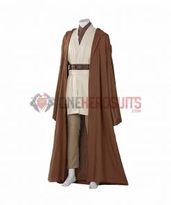 OneHeroSuits Obi-Wan Kenobi Cosplay Costumes Jedi Master Robes Suits