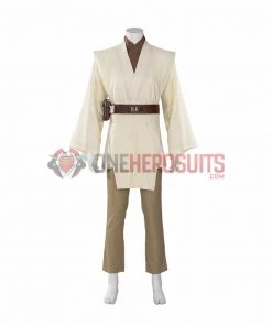 OneHeroSuits Obi-Wan Kenobi Cosplay Costumes Jedi Master Robes Suits