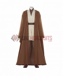 OneHeroSuits Obi-Wan Kenobi Cosplay Costumes Jedi Master Robes Suits