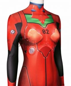 OneHeroSuits Neon Genesis Evangelion Cosplay Costumes Asuka Langley Red Combat Bodysuits