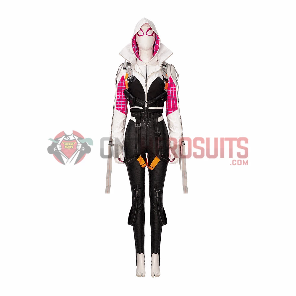 OneHeroSuits Spider Gwen Cosplay Costumes Gwen Upgraded Version Suits 12 OneHeroSuits Spider Gwen Cosplay Costumes Gwen Upgraded Version Suits