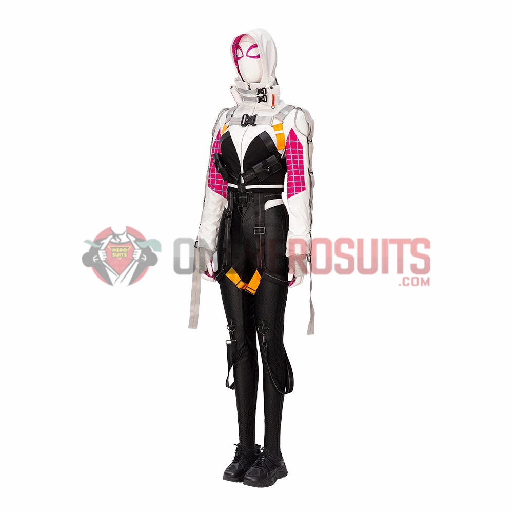 OneHeroSuits Spider Gwen Cosplay Boots Gwen Upgraded Version Shoes Costumes 4 OneHeroSuits Spider Gwen Cosplay Boots Gwen Upgraded Version Shoes Costumes