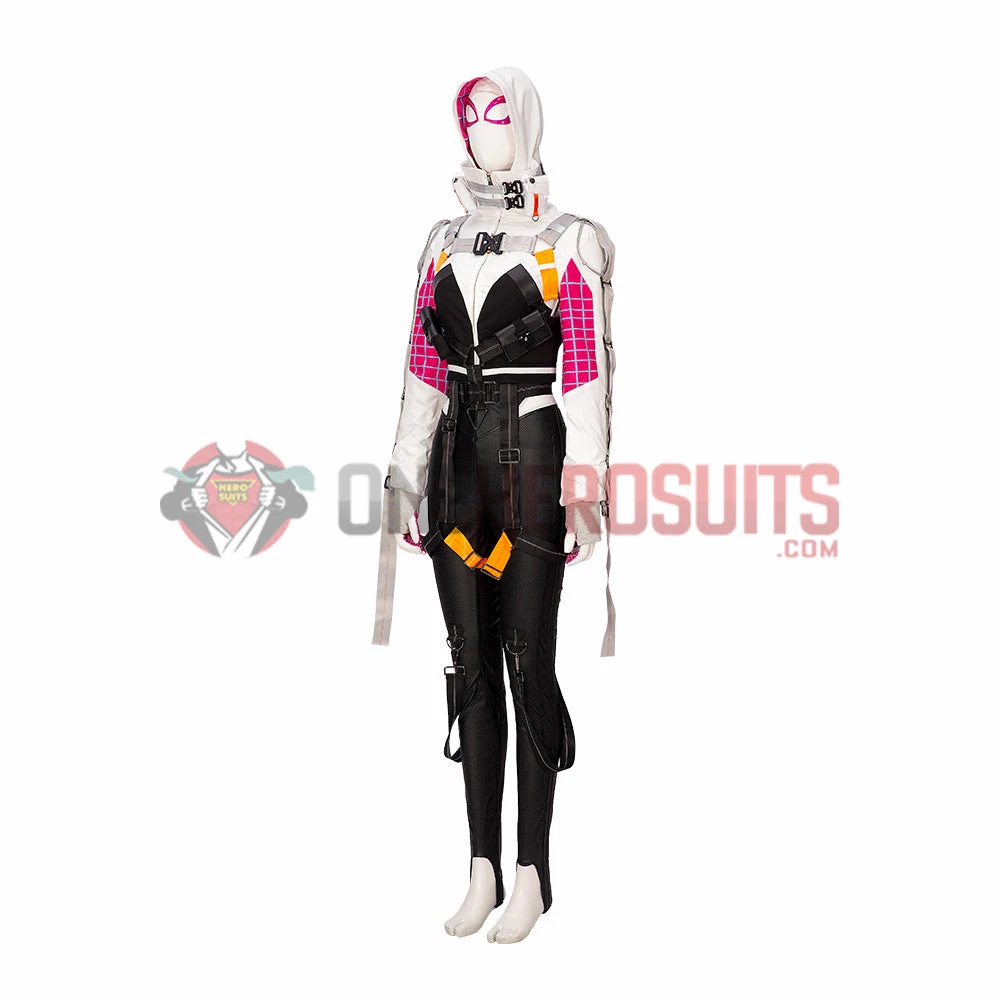 OneHeroSuits Spider Gwen Cosplay Costumes Gwen Upgraded Version Suits 9 OneHeroSuits Spider Gwen Cosplay Costumes Gwen Upgraded Version Suits