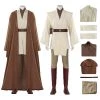OneHeroSuits Obi-Wan Kenobi Cosplay Costumes Jedi Master Robes Suits