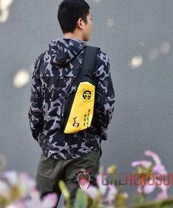 OneHeroSuits One Piece Luffy Fanny Pack Straw Hat Creative Crossbody Bag Accessories