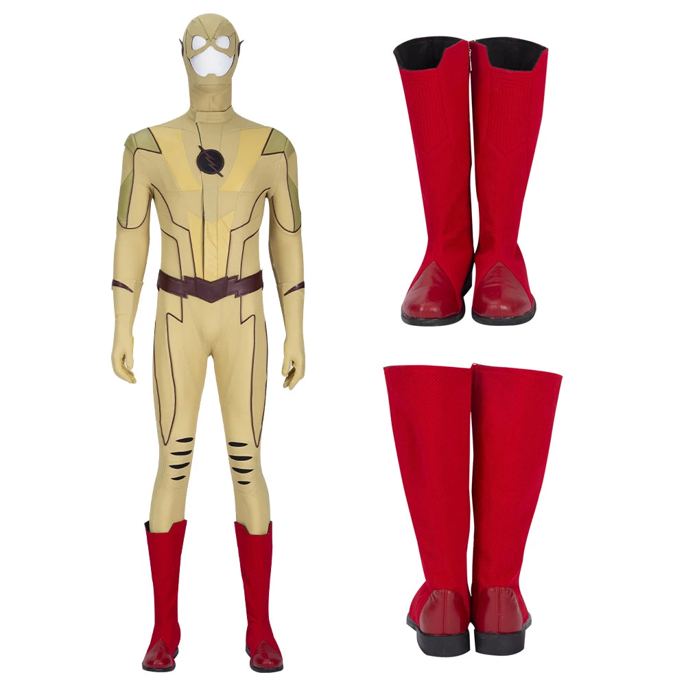 OneHeroSuits Reverse-Flash Cosplay Boots Eobard Thawne Top Level Shoes Costumes 1 OneHeroSuits Reverse-Flash Cosplay Boots Eobard Thawne Top Level Shoes Costumes