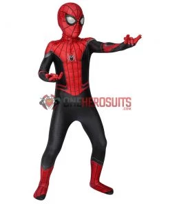 OneHeroSuits Christmas Gifts For Kids Spider-man Costume Far From Home HD Printed Suit Zentai/Jumpsuit