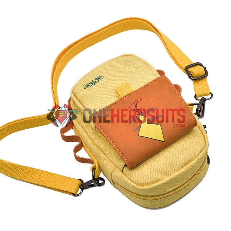OneHeroSuits Pikachu Printed Belt Bag 3 Pocket For Adults 5 OneHeroSuits Pikachu Printed Belt Bag 3 Pocket For Adults