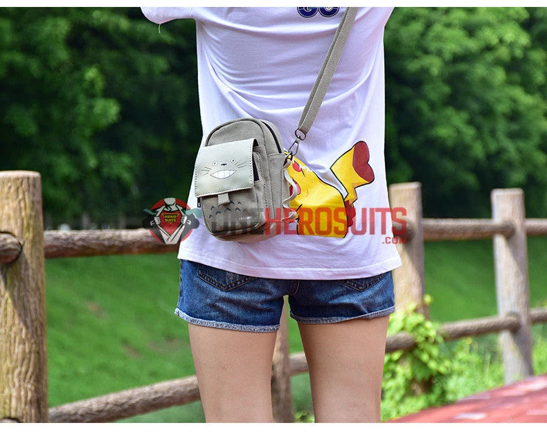 OneHeroSuits Pikachu Printed Belt Bag 3 Pocket For Adults 6 OneHeroSuits Pikachu Printed Belt Bag 3 Pocket For Adults