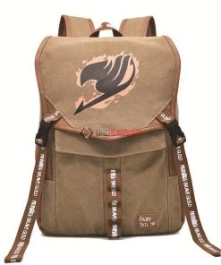 OneHeroSuits Fairy Tail Backpack Natsu Guild Symbol Printed Animation Creative Bag Accessories