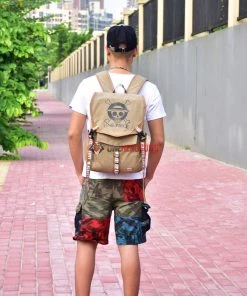 OneHeroSuits One Piece Luffy Backpack Animation Printed Backpack Accessories