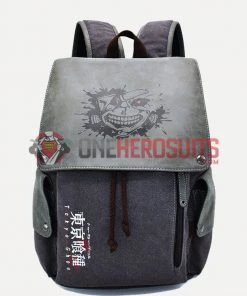 OneHeroSuits Accessories Tokyo Ghoul Backpack Ken Kaneki Face Printed Creative Bag Ver.2