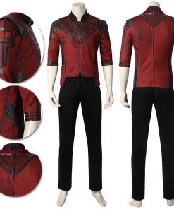 OneHeroSuits Shang-Chi Cosplay Costume Shang-Chi Ver.2 Red Cosplay Suit Costumes