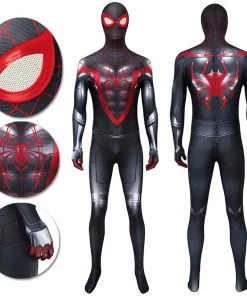 OneHeroSuits Spider-man 3D Printed Suit Miles Morales PS5 Bodysuit Zentai/Jumpsuit